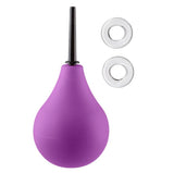 Cloud 9 Fresh + Deluxe Anal Soft Tip Enema Douche 7.6 Oz W- Ez Squeeze Bulb & 2 C-rings - iVenuss