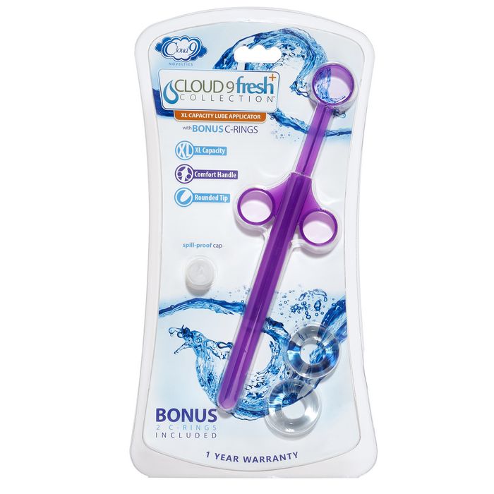 Cloud 9 Fresh + Premium Xl Lube Applicator W-2 Bonus C-rings - iVenuss