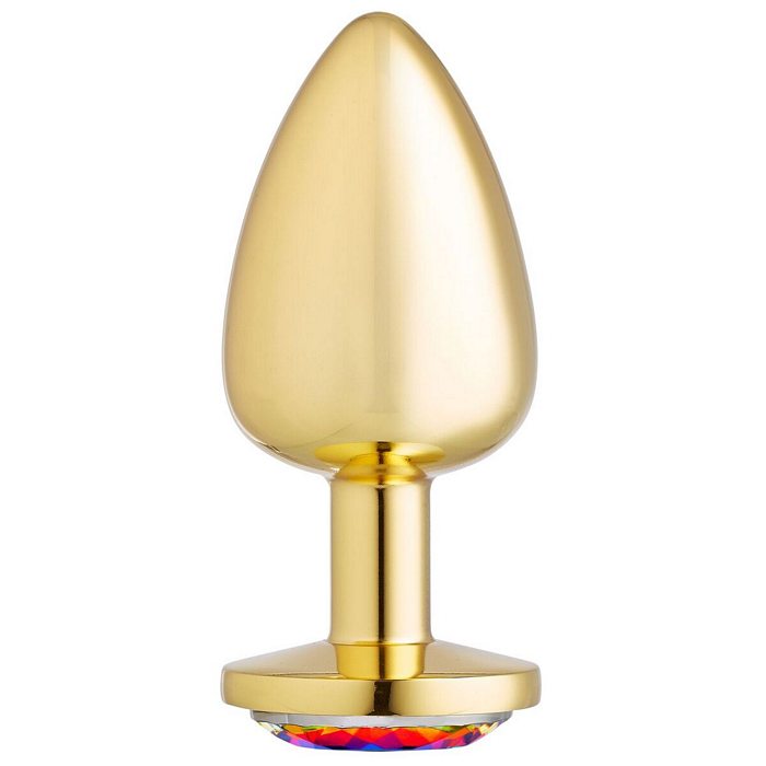 Cloud 9 Gems Gold Anal Plug Large - iVenuss