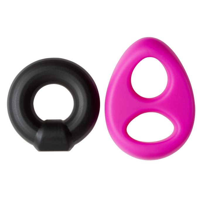 Pro Sensual Silicone Tear Drop Ring & Donut Sling 2 Pack - iVenuss