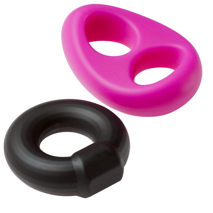 Pro Sensual Silicone Tear Drop Ring & Donut Sling 2 Pack - iVenuss
