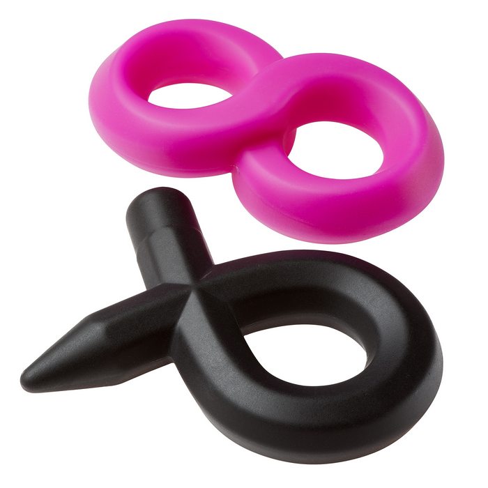 Pro Sensual Silicone Super 8 Ring & Tie Sling 2 Pack - iVenuss