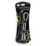 Pro Sensual Xl Pro Rings Black & Clear 2 Pack - iVenuss
