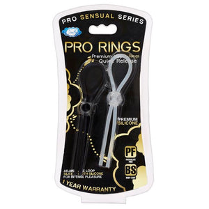 Pro Sensual Quick Release Loop Cock Ring 2 Pack - iVenuss