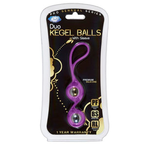 Cloud 9 Pro Sensual Duo Kegel Balls Purple - iVenuss