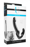 Strap U Revolver Strapless Strap On Dildo Black - iVenuss
