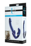 Strap U Revolver Strapless Strap On Dildo Blue - iVenuss