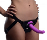 Strap U Navigator Silicone G Spot Dildo W- Harness - iVenuss