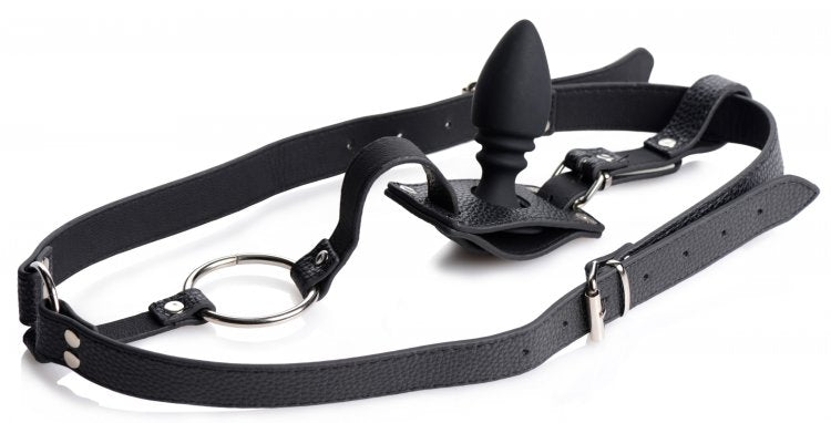 Strict Male Harness W-silicone Butt Plug - iVenuss