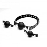 Strict Interchangeable Silicone Ball Gag Set - iVenuss
