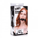 Strict Interchangeable Silicone Ball Gag Set - iVenuss
