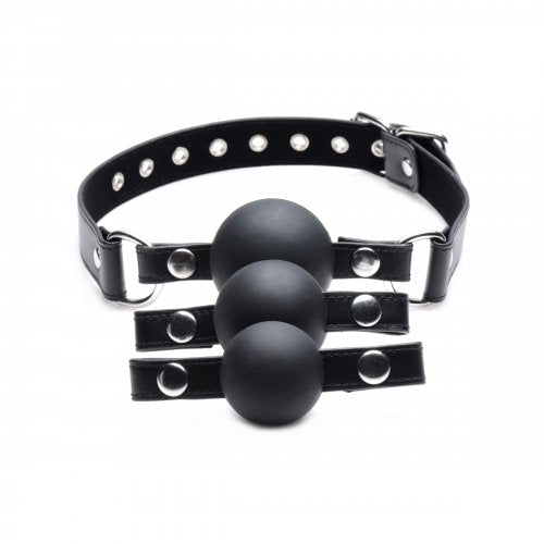 Strict Interchangeable Silicone Ball Gag Set - iVenuss