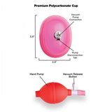 Size Matters Vaginal Pump W- 3.8in Small Cup - iVenuss