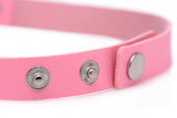 Master Series Dark Heart Chrome Heart Pink Choker - iVenuss