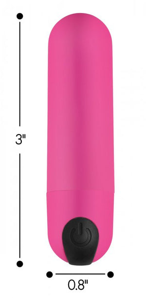 Bang! Vibrating Bullet W- Remote Control Pink