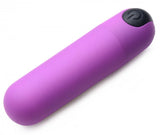 Bang! Vibrating Bullet W- Remote Control Purple