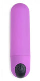 Bang! Vibrating Bullet W- Remote Control Purple