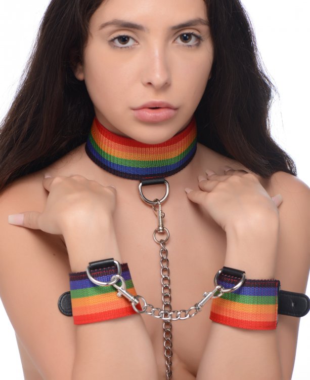 Master Series Kinky Pride Rainbow Bondage Set (out Mid Aug)