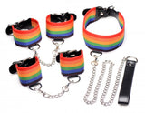 Master Series Kinky Pride Rainbow Bondage Set (out Mid Aug)