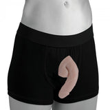 Strap U Large Bulge Soft Packer Dildo Light