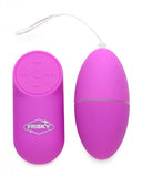 Frisky Scrambler 28x Vibrating Egg W- Remote Purple
