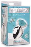 Booty Sparks Gemstones Large Heart Anal Plug Turquoise