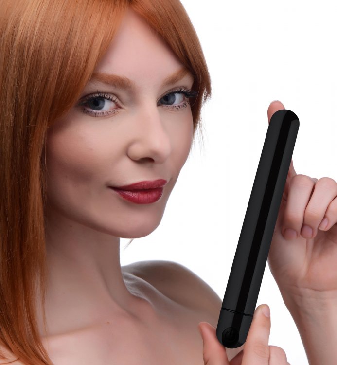 Bang! 10x Slim Metallic Bullet Black