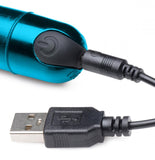 Bang! 10x Slim Metallic Bullet Blue