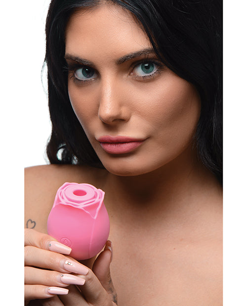 Inmi Bloomgasm Wild Rose 10x Pink Suction Clit Stimulator (out July)