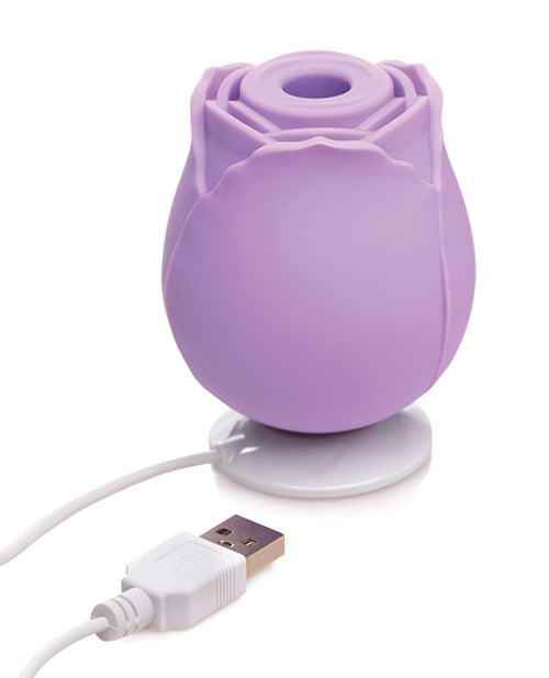Inmi Bloomgasm Wild Rose 10x Purple Suction Clit Stimulator (out July)