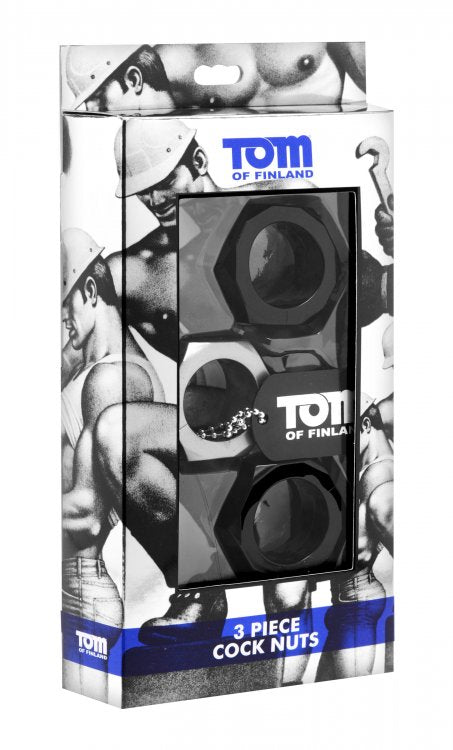 Tom Of Finland 3 Piece Cock Nuts - iVenuss