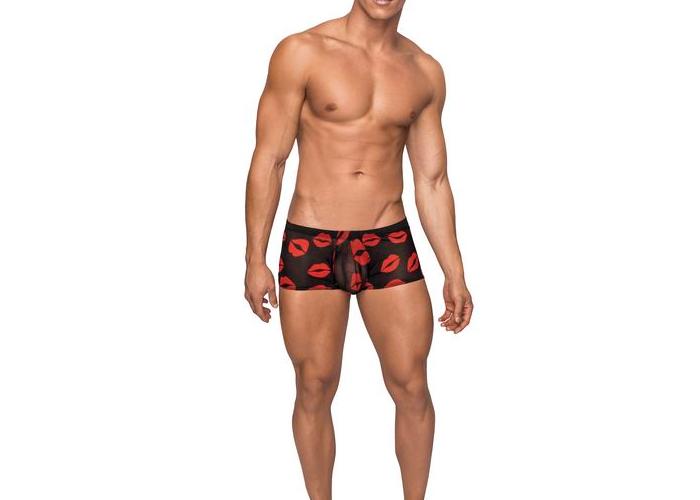 Mini Short Sheer Lips Black Medium