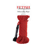 Fetish Fantasy Series Deluxe Silk Rope Red
