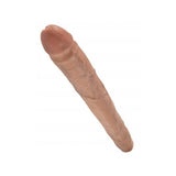 King Cock 16 Thick Double Dildo Tan