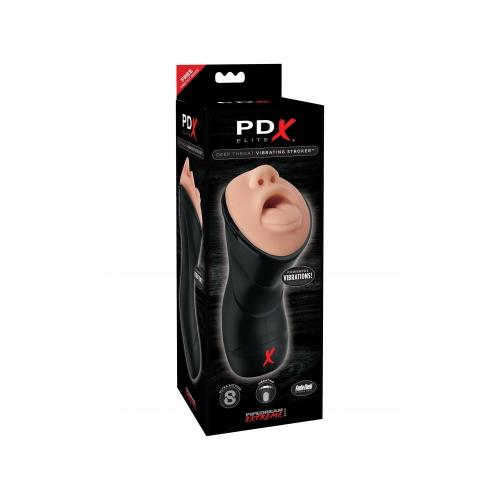 Pdx Elite Deep Throat Vibrating Stroker