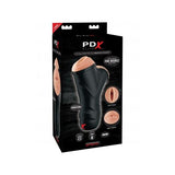 Pdx Elite Double Penetration Vibrating Stroker