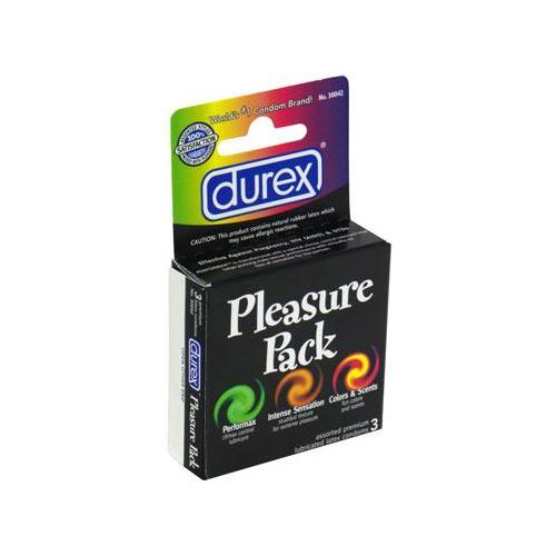 Durex Pleasure Pack 3pk