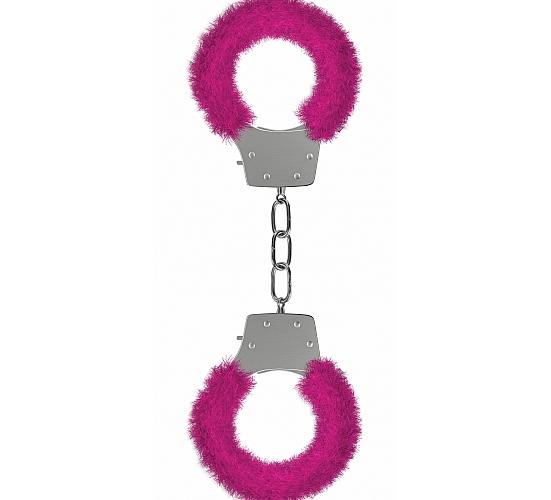 Pleasure Handcuffs Furry Pink