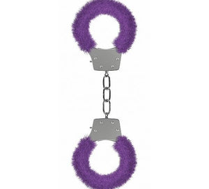 Pleasure Handcuffs Furry Purple