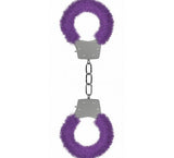 Pleasure Handcuffs Furry Purple