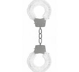 Pleasure Handcuffs Furry White