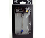 Tweezer Clit Clamp W-blue Beads