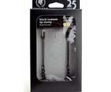 Black Tweezer Clamp W-link Chain