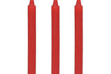Master Series Fire Sticks Fetish Drip Candle Set Of 3 Red