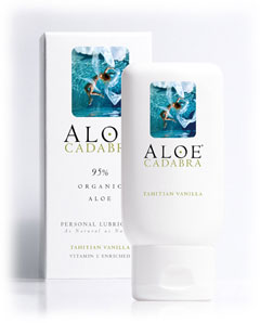 Aloe Cadabra Organic Lube Tahitian Vanilla 2.5oz - iVenuss