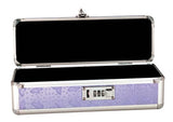 Lockable Vibrator Case Purple Small - iVenuss