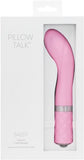 Pillow Talk Sassy G Spot Vibe W-swarovski Crystal Pink - iVenuss