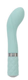 Pillow Talk Sassy G Spot Vibe W-swarovski Crystal Teal - iVenuss