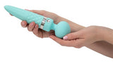 Pillow Talk Sultry Rotating Wand Teal - iVenuss