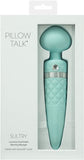Pillow Talk Sultry Rotating Wand Teal - iVenuss